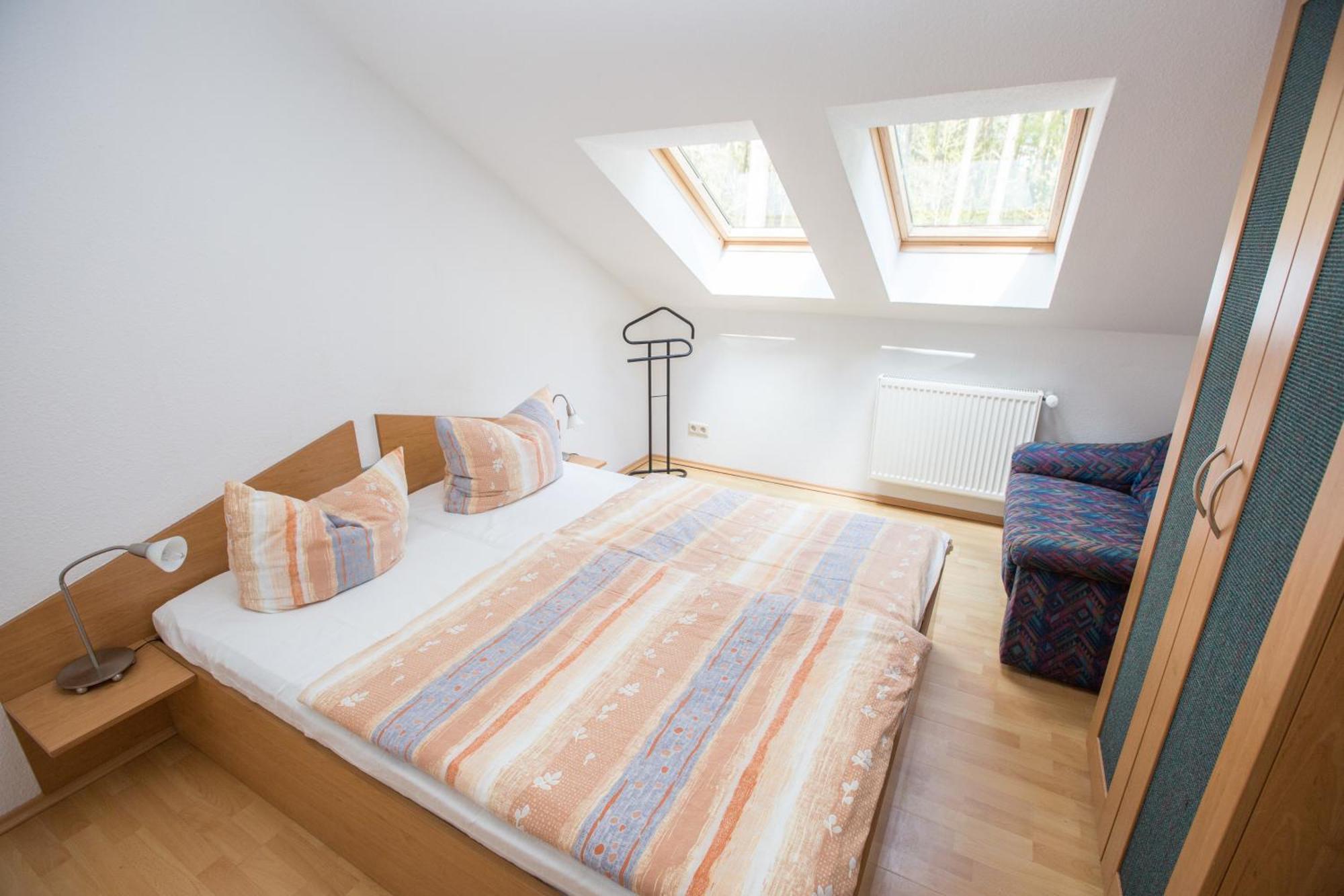 Ferienhaus Waldschneise B Am Jabeler See Bagian luar foto
