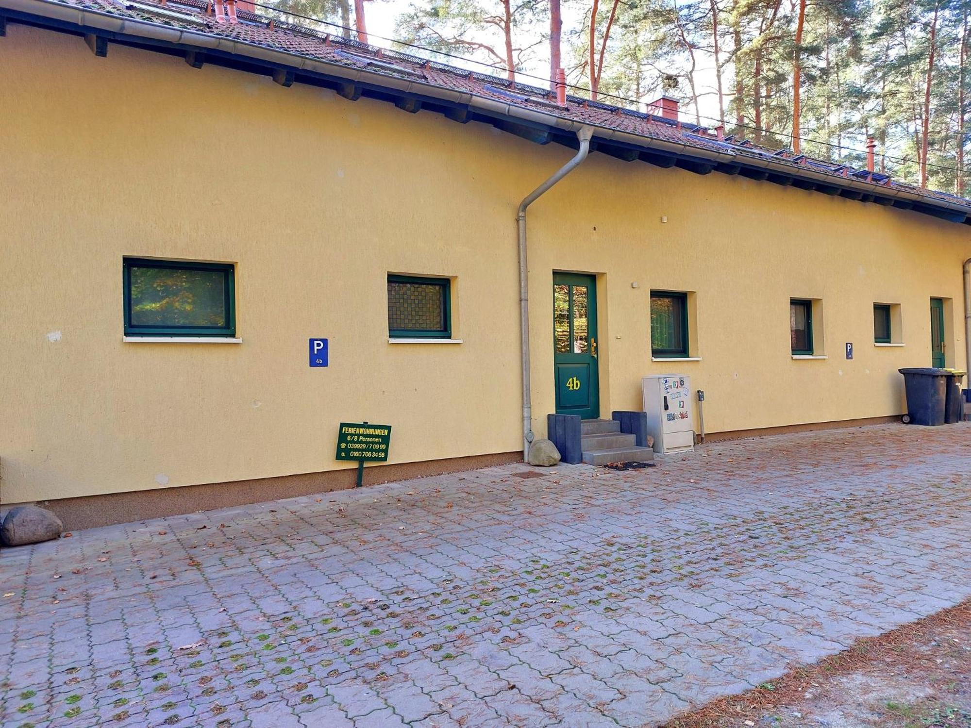 Ferienhaus Waldschneise B Am Jabeler See Bagian luar foto