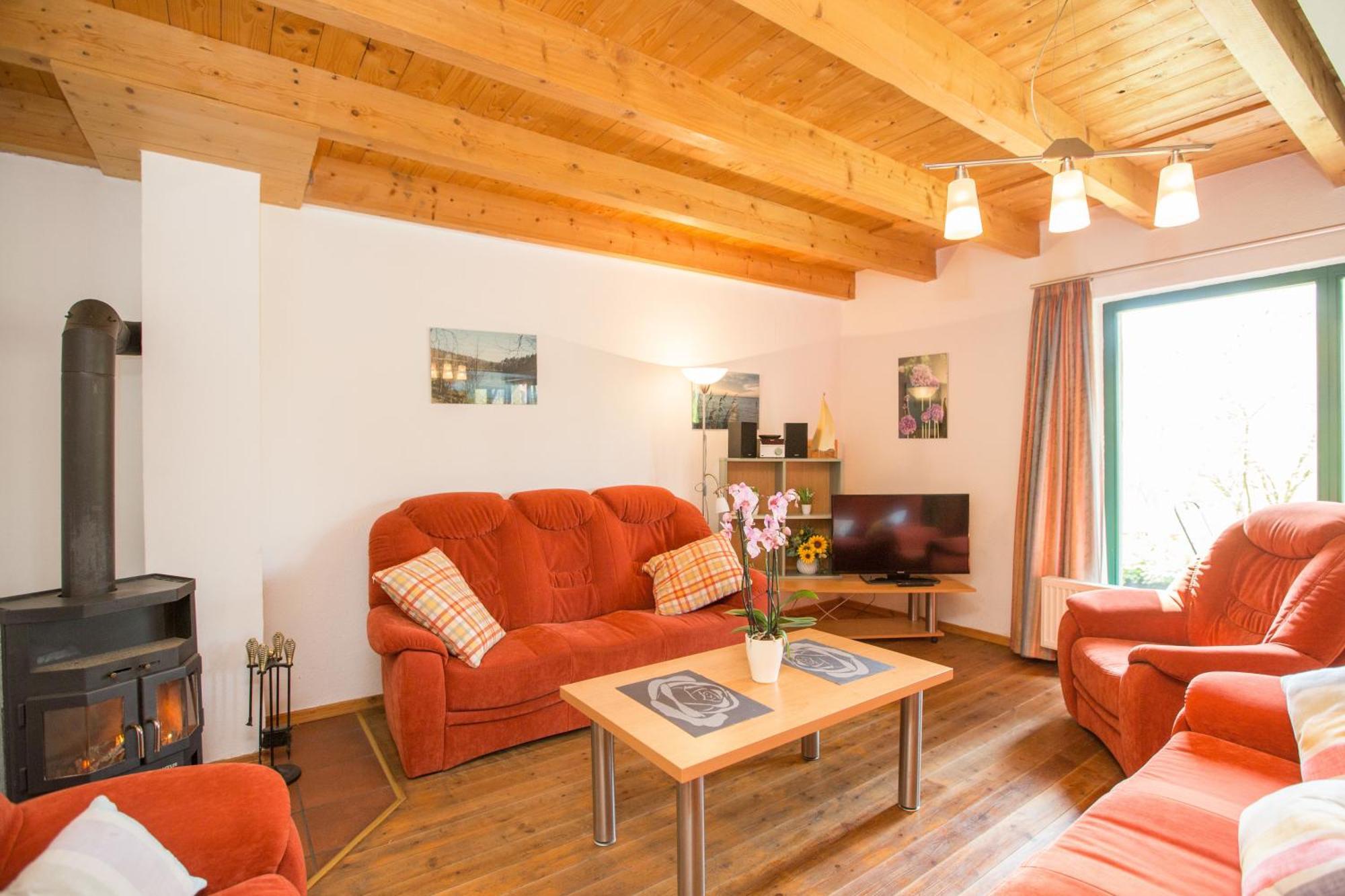 Ferienhaus Waldschneise B Am Jabeler See Bagian luar foto
