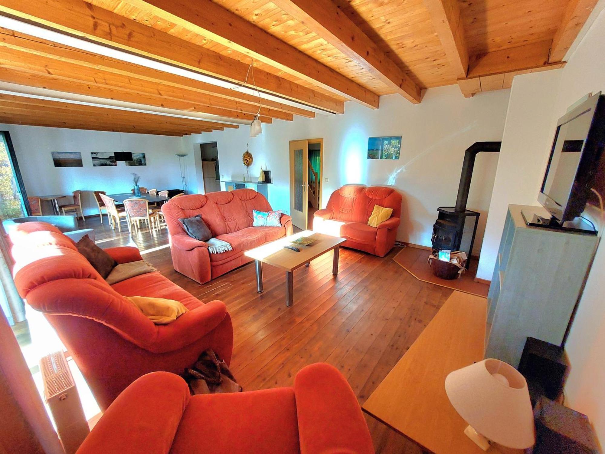 Ferienhaus Waldschneise B Am Jabeler See Bagian luar foto